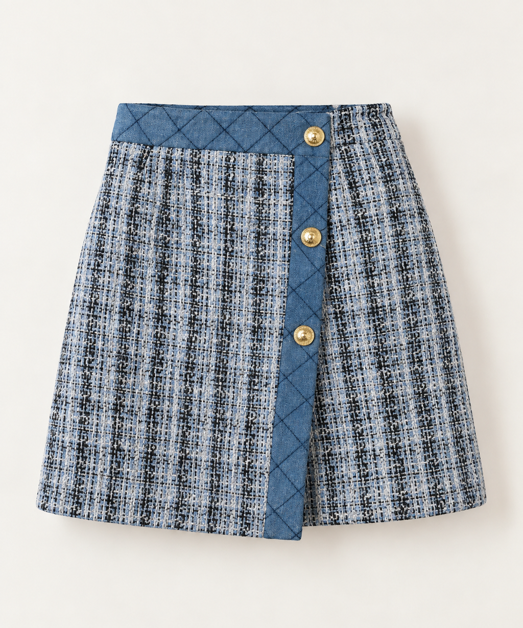 Jupe tweed