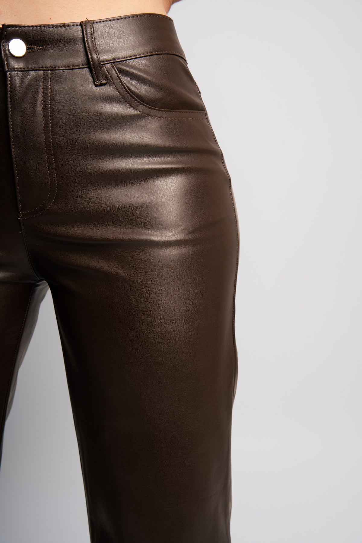 Pantalon Simili Cuir