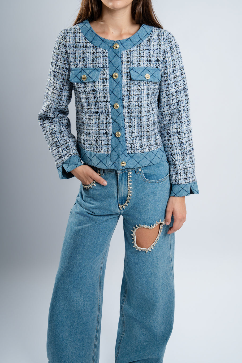 Veste tweed