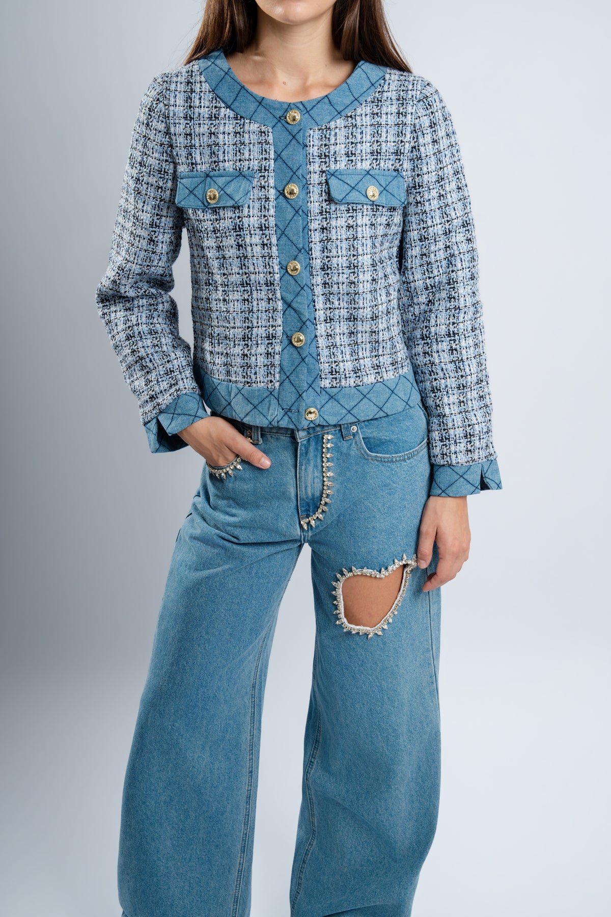Veste tweed