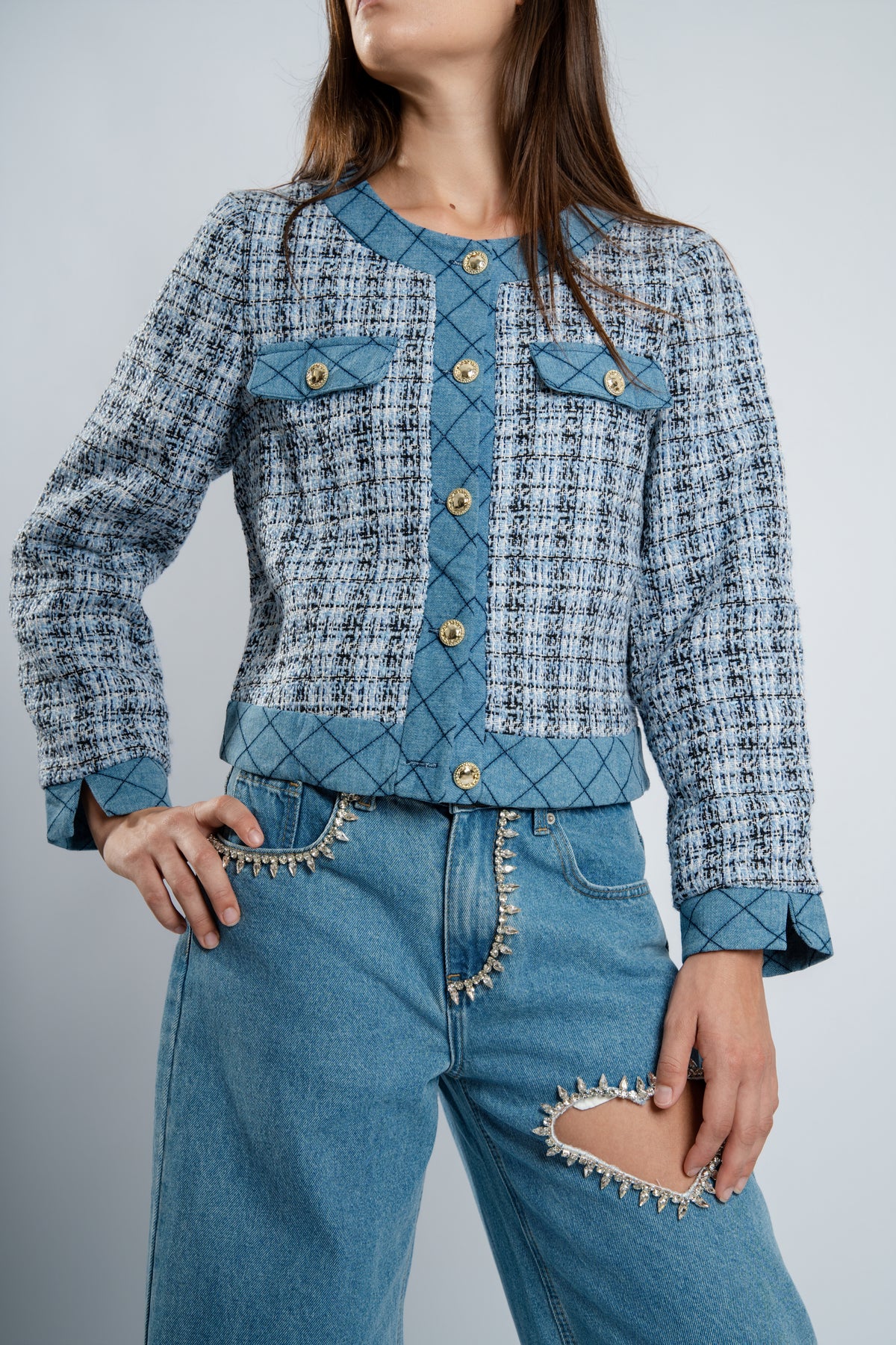 Veste tweed